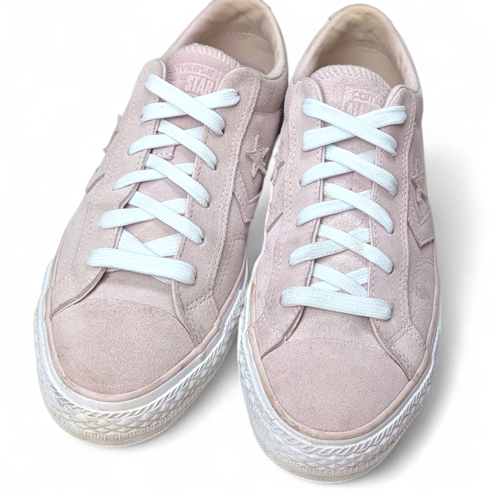 Converse One Star Sneaker Women's 9 / Men's 7 Low Top Pink Suede 161315C - Picture 6 of 11